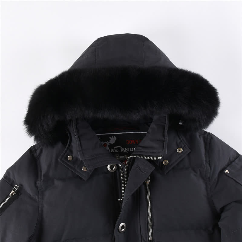 Moose Knuckles Hooded Down Puffer Jacket Moose Knuckles Hooded Down Puffer Jacket